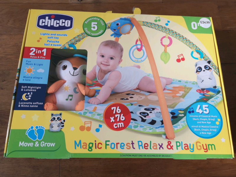 chicco magic forest play gym